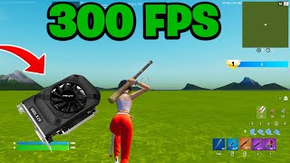 I Finally Upgraded My GPU GTX 1050 300FPS On Fortnite [upl. by Lower]