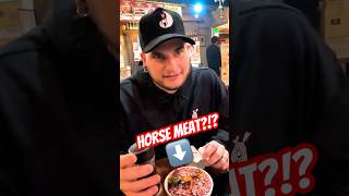 RAW HORSE MEAT Shocks Americans in Tokyo Japan [upl. by Jonell]