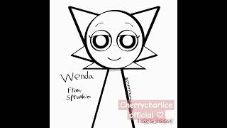 Making Wenda from sprunki incredibox drawing sprunkiincredibox sprunki fanart art [upl. by Tannen194]