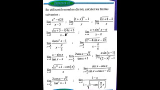 dérivation et étude des fonctions 2 bac SM Ex 21 et 22 page 149 Almoufid [upl. by Breban884]