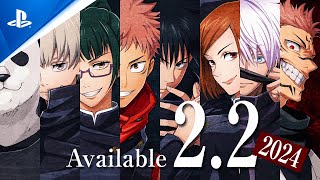 Jujutsu Kaisen Cursed Clash  Release Date Trailer  PS5 amp PS4 Games [upl. by Yojal895]