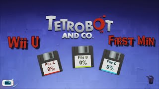 Tetrobot amp Co  First Minutes  GAMEPLAY Wii U [upl. by Ziladnerb]