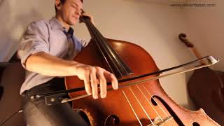 Boplicity  Jazz Bow Arco Bass  Olivier babaz [upl. by Siravrat]