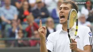 Wimbledon Janowicz przegrał w półfinale z Murrayem [upl. by Sergu202]