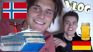 Viktor amp Filip på Färja Norge  Tyskland VLOG [upl. by Anomar363]