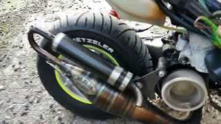 Booster 125cc malossi con marmitta mdmmarri [upl. by Aetnuahs279]