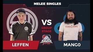 Leffen vs Mang0  Melee Singles Group C  Smash Summit 5 [upl. by Akeemaj]