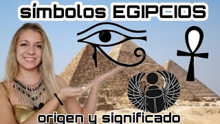 Top 3 símbolos EGIPCIOS  origen y significado [upl. by Adnawak]