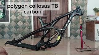 frame carbon polygon collosus T8 [upl. by Azerila510]