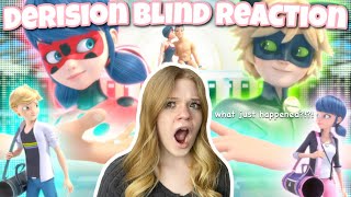 DERISION BLIND REACTION Miraculous Ladybug s5 e14 [upl. by Atiuqaj]