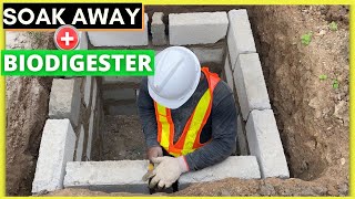 How to construct a biodigester and connect to a soakaway pit [upl. by Edveh]