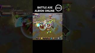 BattleAxe PvP Gameplay Albion Online [upl. by Ecar]