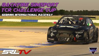 Backfire Simsport TCR Challenge Round 1  Sebring International [upl. by Farrish]