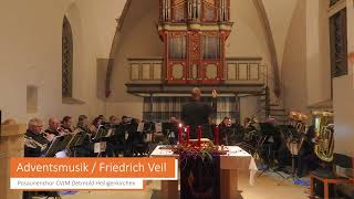 Adventsmusik  Freidrich Veil  Posaunenchor CVJM Detmold Heiligenkirchen [upl. by Ranite]