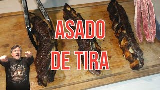 ASADO DE TIRA PASO A PASO [upl. by Eeltrebor765]