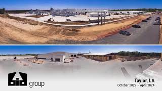 BID Group TimeLapse of the HuntTolko Bienville Mill Project in Taylor LA [upl. by Axela737]