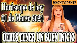 🌟Mhoni Vidente 01 de MARZO🌟🪬MHONI VIDENTE HOROSCOPOS y predicciones🪬🔮💫HOROSCOPO DIARIO GRATIS💫🔮 [upl. by Ahsenad157]