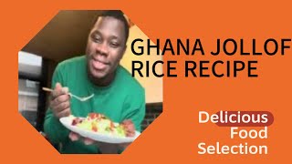 LET MAKE GHANA JOLLOF RICE [upl. by Carilyn11]