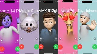 Incoming Call Screen Recording on iPhone 14pro max Memory 512gb [upl. by Lebezej]