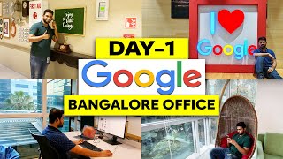 Day 1 at Google Office Bangalore 🔥 Visiting My Office for the First Time [upl. by Treblig93]