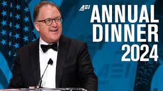 Robert Doar Presents the 2024 Irving Kristol Award  AEI ANNUAL DINNER 2024 [upl. by Youlton719]