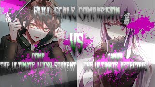 Kyoko Kirigiri Vs Comp Makoto Naegi Naegiri 100 Sub Special Edit [upl. by Jill]