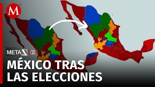 Nuevo mapa político tras elecciones de 2024 ¿Cómo se redistribuyó el poder [upl. by Labaw]