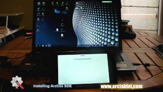 Installing Archos Special developer edition SDE firmware on an Archos 70 IT [upl. by Dominus]