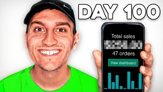 I Spent 100 Days Dropshipping [upl. by Warde35]