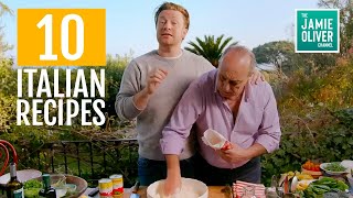 10 Italian Recipes By Jamie Oliver [upl. by Herwin]