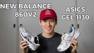 เลือกไม่ได้ ก็ซื้อสองเลย New Balance 860v2 VS Asics Gel1130 [upl. by Anniahs]