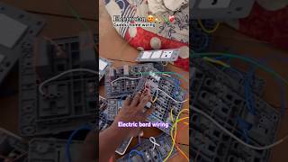 Electric bord wiring kaise kare  electrical guddu trending shorts reels funny video status [upl. by Xuaeb586]