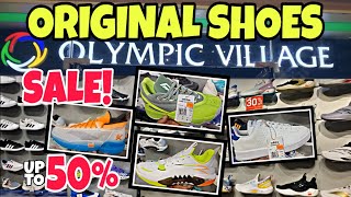 OLYMPIC VILLAGE GATEWAY CUBAO SALE up to 50 OFF ORIG SHOESSLIDENIKE ADIDA ANTA MOSSIMO [upl. by Gasper]