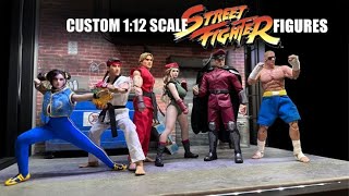 Custom 112 Scale STREET FIGHTER Action Figures [upl. by Cathey]