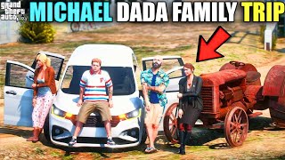 MICHAEL DADA FAMILY TRIP  GTA V HINDI GAMEPLAY [upl. by Marchelle]