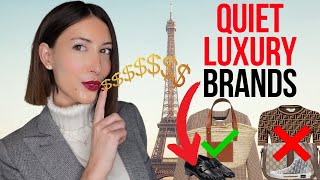 Top Quiet Luxury Brands Everyone is wearing in Paris [upl. by Lissner]