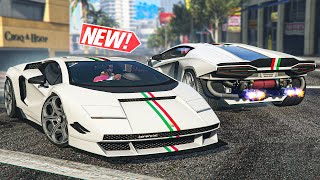 GTA 5 Online  NEW Pegassi Torero XO Customization Lamborghini Countach [upl. by Dazraf]