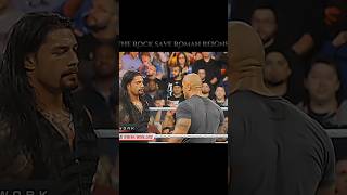 The Rock save Roman reigns Roman reigns and the Rock attitude status romanreigns rock wwe short [upl. by Garfield348]