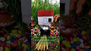 outdoor miniature cooking video  shorts mathi choppu samayal [upl. by Nhojleahcim]