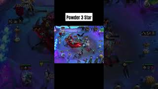 Powder 3 Star tft teamfighttactics leagueoflegends 3star powder [upl. by Stralka]