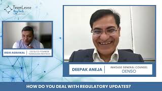 How do you deal with Regulatory updates  Deepak Aneja  Denso [upl. by Emmerich]