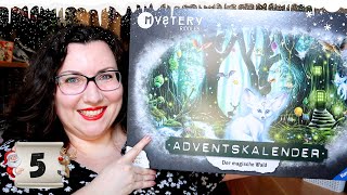 UNBOXING Ravensburger Adventskalender  Der magische Wald  Tag 5  ich sehe die Bäume nicht [upl. by Dredi4]