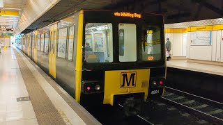 Tyne amp Wear Metro Metrocars 4050 and 4004 at Jesmond [upl. by Robert578]