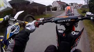 KTM sxf 450 2008 cold start [upl. by Yousuf893]