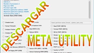 como Descargar meta utility tool v34 última versión Download meta utility tool v34 latest version [upl. by Baer538]