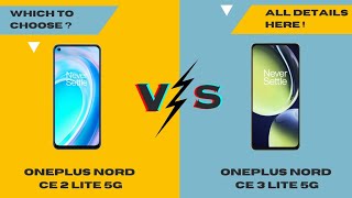 Oneplus nord CE 3 lite 5g vs Oneplus nord CE 2 lite 5g  Hemant TechTalks [upl. by Josey]