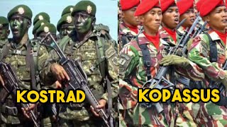 Beda Kostrad dan Kopassus [upl. by Assirroc769]