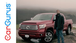 2016 Toyota Tundra  CarGurus Test Drive Review [upl. by Anwahsak]