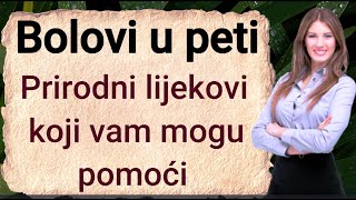 PETNI TRN Bolovi u peti – Prirodni lijekovi koji vam sigurno mogu pomoći [upl. by Caresse958]