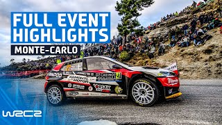 WRC2 Full Event Highlights  WRC Rallye MonteCarlo 2023 [upl. by Areip]